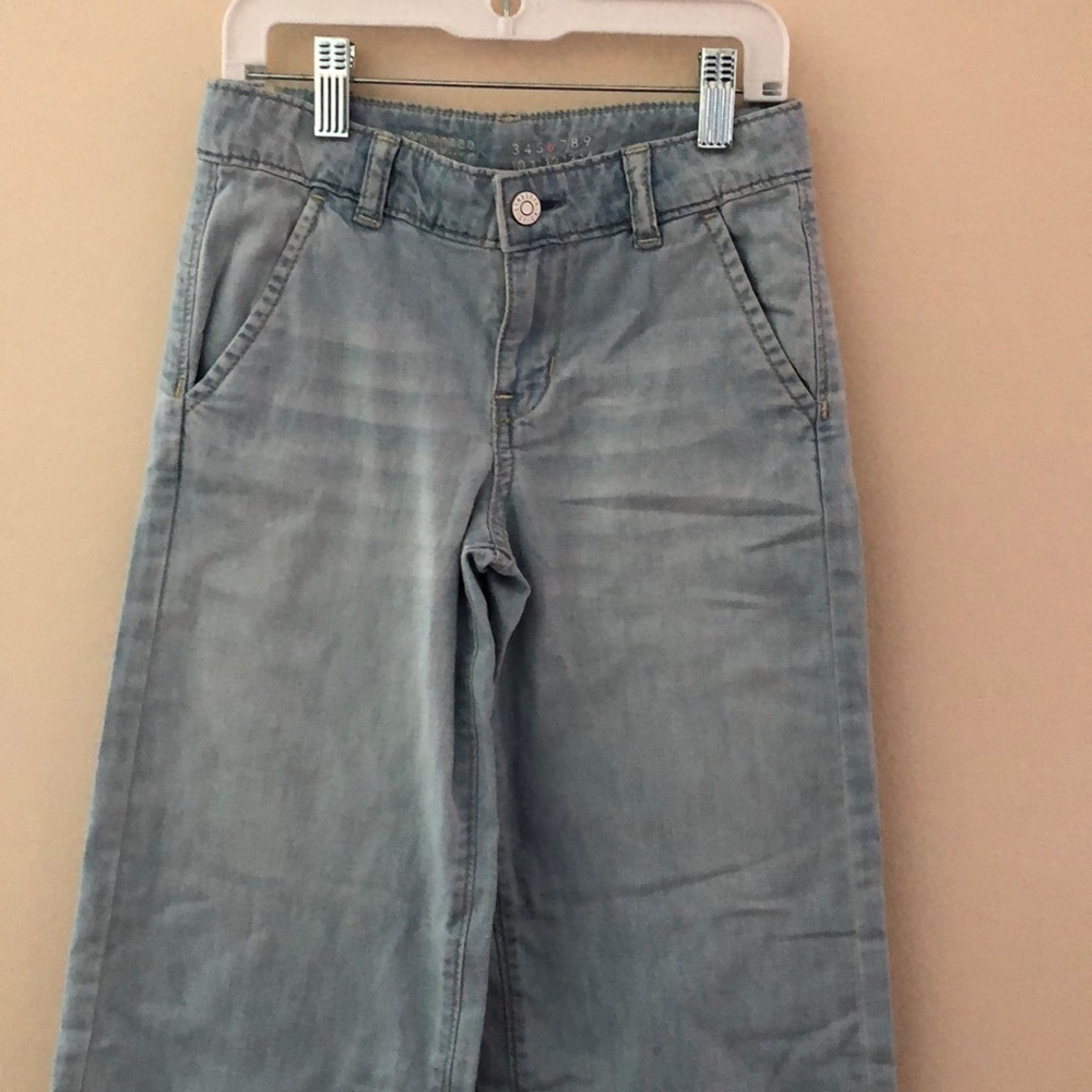 Gymboree Girl Indigo Denim Culottes - Picture 3 of 7
